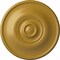 Ekena Millwork Jefferson Ceiling Medallion (Fits Canopies up to 2 7/8"), 11 3/4"OD x 3/8"P, Iridescent Gold CM12JEIGS - alternate 1